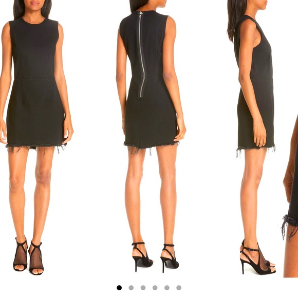 Alexander Wang Denim Mini Dress - Picture 1 of 3